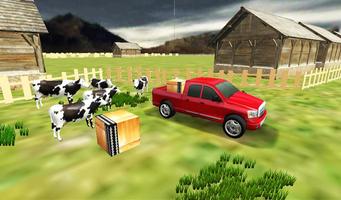 Farm Car Cargo 3D capture d'écran 2