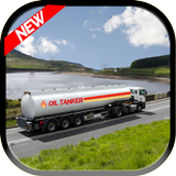 Oil Tanker Truck 3D icône