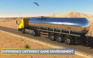 Oil Tanker Truck 3D capture d'écran 1