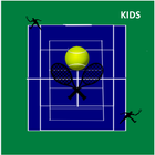 Tennis Ball Match for Kids icône