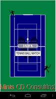 Tennis Ball Match for Kids الملصق