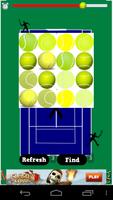 Tennis Ball Match for Kids captura de pantalla 1