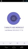 7 Minute Abs Workout Affiche