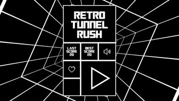 Retro Tunnel Rush Cartaz