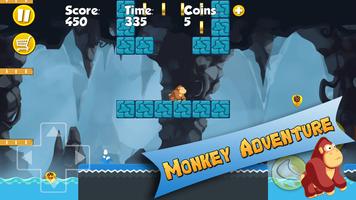Monkey Adventure Run Ekran Görüntüsü 2