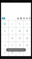 Left hand user calculator app screenshot 1