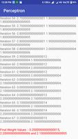 Simple Perceptron Learning Algorithm Simulator imagem de tela 1