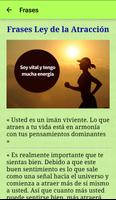 Ley de la Atracción - Afirmaciones y Frases ภาพหน้าจอ 1