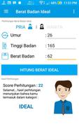 Berat Badan Ideal ภาพหน้าจอ 2