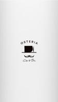 cafe & bar　OSTERIA poster