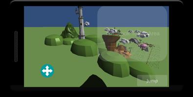 Low poly walk تصوير الشاشة 2