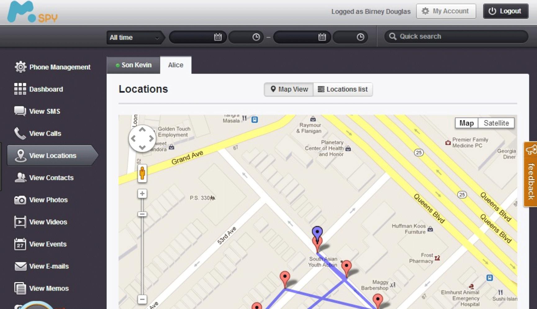 Программа Phone location. Приложение для отслеживания местоположения. Phone Tracker - GPS location Интерфейс программы. Satellite Phone search ver.1.0.0. Программа отследить по номеру телефона