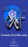 Part Barcode yamaha Affiche