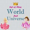 Miss World And Miss Universe List APK