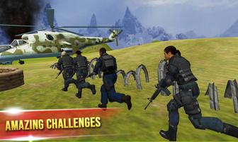 Mission Counter Terrorist : Gorilla commando game Plakat