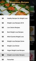 Weight Loss Recipes Plakat