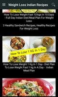 Weight Loss Recipes capture d'écran 2