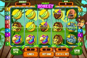Crazy Monkey Slots poster