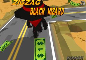 Zig Zag Black Wizard Plakat