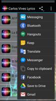 Carlos Vives Lyrics capture d'écran 2