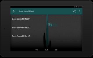 برنامه‌نما Bass Sound Effect عکس از صفحه