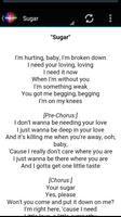 Maroon 5 Lyrics 스크린샷 1