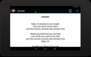 Maroon 5 Lyrics screenshot 3
