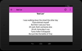Selena Gomez Lyrics Screenshot 3