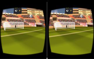 VR Soccer Header for Cardboard capture d'écran 2