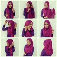 Latest Trends Hijab Styles Affiche