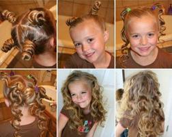 Little Girl Hairstyle Tutorial Ekran Görüntüsü 3