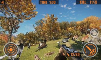 Wild Hunting Simulator Survival In Jungle تصوير الشاشة 1