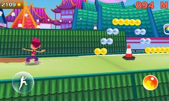 Endless Runner Skating Fever 3D تصوير الشاشة 2