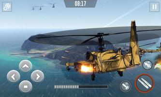 Gunship Battle Hawk Helicopter Ally 3D syot layar 3