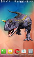 Carnotaurus Dinosaur Widget ảnh chụp màn hình 3