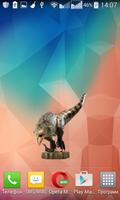 Carnotaurus Dinosaur Widget Affiche