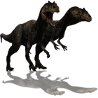 Allosaurus Dinosaur Widget icono