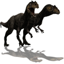 Allosaurus Dinosaur Widget aplikacja