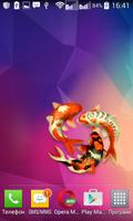 Koi fish Widget/Stickers penulis hantaran