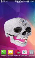 Skull with Diamonds New Widget capture d'écran 1