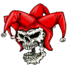 Skull Joker Widget/Stickers أيقونة