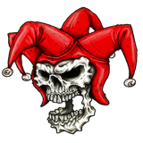 Skull Joker Widget/Stickers icône