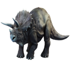 Triceratops Dinosaur Widget 아이콘