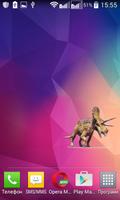 Triceratops Dinosaur Widget 스크린샷 1