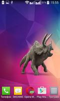 Triceratops Dinosaur Widget 스크린샷 2