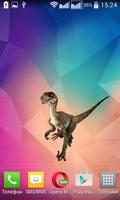 Velociraptor Widget/Stickers Affiche