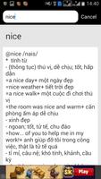 Tiếng Anh từ điển Tiếng Việt ảnh chụp màn hình 1