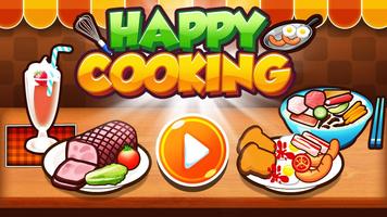 Happy Cooking Games الملصق