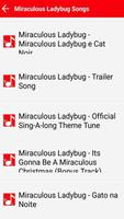Miraculous Ladybug Lovely Songs 2018 Ekran Görüntüsü 1