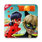 Powerful LadyBug : Black Cat icono